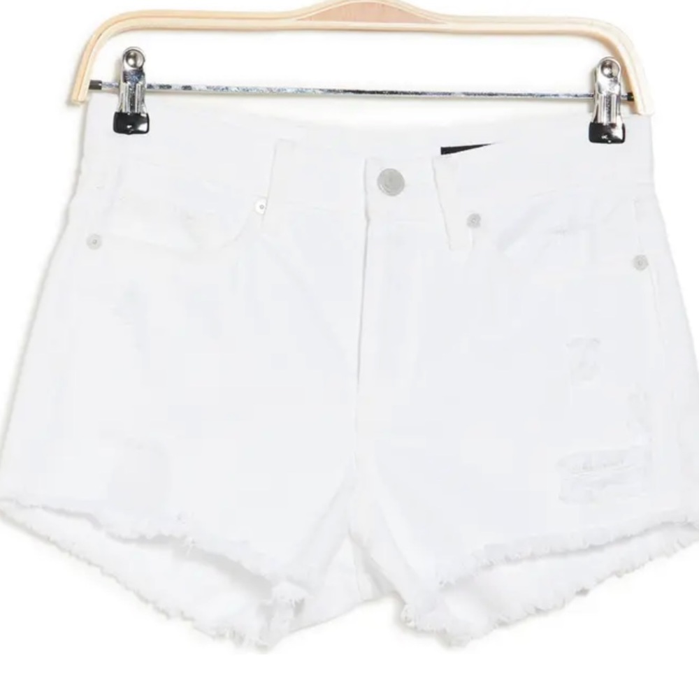 Hi Rise Rigid Distressed Shorts BlankNYC - Picture 5 of 12